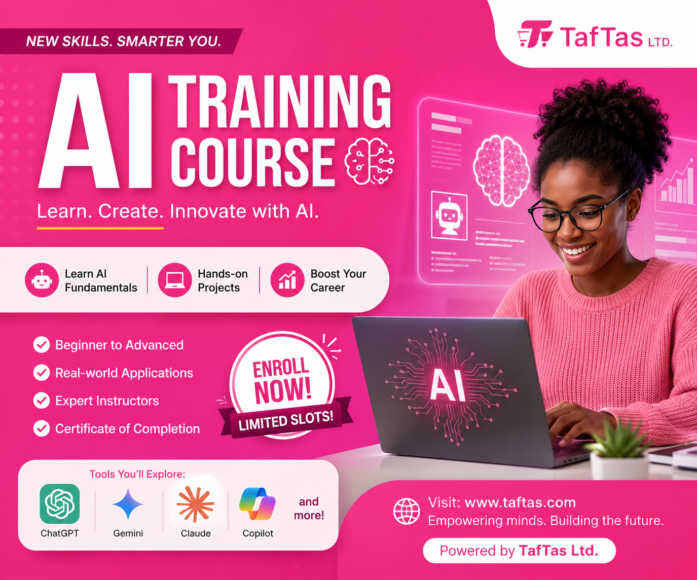 Learn AI Creation Skill with us